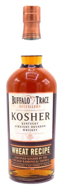 Buffalo Trace Bourbon Whiskey Wheat Mash, Kosher 750ml