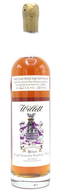 Willett Straight Kentucky Bourbon Whiskey 21 Year Old, Barrel #4125, 112.6 Proof 750ml