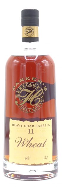 Parker's Heritage Collection Kentucky Straight Wheat Whiskey 11 Year Old, Heavy Char Barrels, 101.0 Proof 750ml